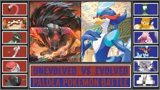Paldea Pok&eacute;mon Battle: FULLY EVOLVED vs UNEVOLVED