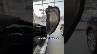 MG Cyberstar electric scissor doors
