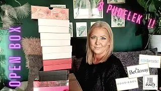 Mega Open Box 🎁 Lookfantastic /Pure beauty / Goodiebox / BeGlossy
