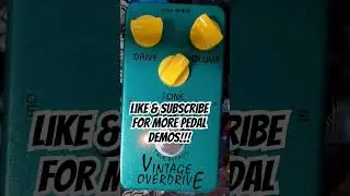Joyo Vintage Overdrive: Too Good to Be This Cheap? #tubescreamer #JoyoPedals #OverdrivePedal