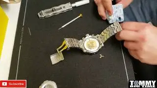 Invicta Venom Master Calendar Battery Replacement 14466
