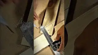 Carpenter's creative ideas combine curved motif wooden joints #tips #trick #art #woodworking #wood