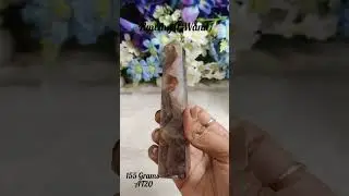 Bellarosa Gems | Natural Amethyst Wand | 155 Grams | Healing Crystals  #agate #reikicrystalproducts