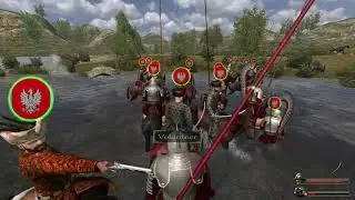 Polish winged hussar charge - Mount&Blade: With Fire and Sword mod