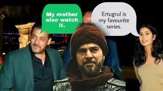 Salman khan & Katrina kaif talking about #Ertugrul ghazi drama series || must watch
