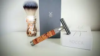 Muhle Rocca R95 Razor | Muhle Sandalwood Cream and Balm