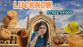 Lucknow street food. Bajpai Kachori, Keval chai, Prakash kulfi, Burma biscuit. #youtube #trending 