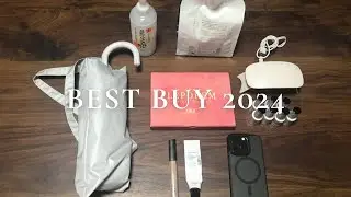 2024年買ってよかったもの11点🛒コスメ、ヘアケア、スキンケア、家電、Vlog用品 【シンプリスト】