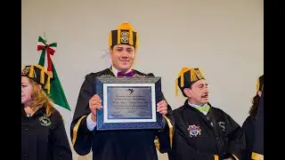 Entrega del Doctorado Honoris Causa, en el Palacio de  Bellas Artes al Lic. Christian Vargas Tello