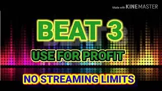 BEAT 3 FOR PROFIT USE NO STREAMING LIMIT