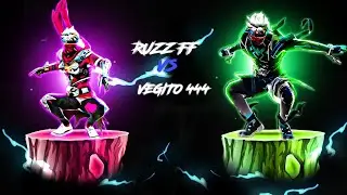 RUZZ FF vs VEGITO 444@vegito_444 (7 Finger player) Battle⚡Between Two🌪️ Freestyle🗿God