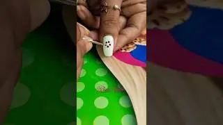 💜🤍 Easy dotticure nail art designs💅🏻//simple nail art#shorts#youtubeshorts#2023#RimView