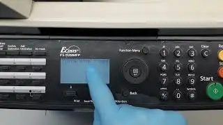 HOW TO RESET MAINTENANCE KIT (MK) COUNTER ON KYOCERA ECOSYS FS-1128MFP, REPLACE PROCESS UNIT