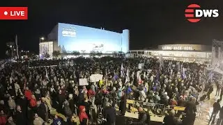 LIVE: Tel Aviv Demonstrations Escalate as Citizens Demand Netanyahu Resign | DWS News | AC14