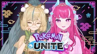 【POKEMON UNITE】 Pinky teaches me how to pokema unite.,... 【TEENYTANUKI】