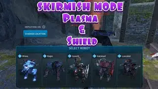 New Skirmish Mode War Robots Plasma and Shield Only! Knights Of Camelot Are Back!