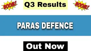 Paras Defence Results Today | Paras Defence Q3 Results 2026 | Paras Defence Share Latest News |