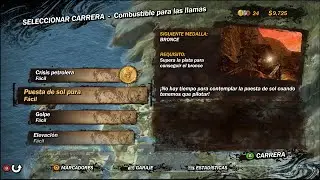 Trials Evolution: Gold Edition (Espa&ntilde;ol) PC. Combustible para las llamas: Puesta de sol pura (f&aacute;cil)