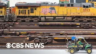 U.S. moves closer to potentially devastating freight rail strike and more | CBS News