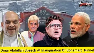 Omar Abdullah Speech At Inauguration Of Sonamarg Tunnel.......Listen In!!
