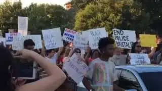 Police protest in McKinney, Texas on June 8th 2015