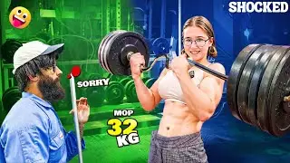 Elite Powerlifter Pretended to be a CLEANER #16 Anatoly GYM PRANK
