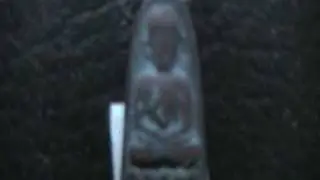 Thai Buddha amulet blessing for good luck