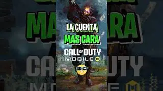 🤑La CUENTA M&Aacute;S CARA de Cod Mobile (+70.000$)