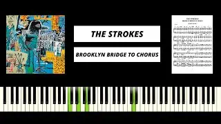 The Strokes - Brooklyn Bridge To Chorus (Piano Tutorial & Cover)