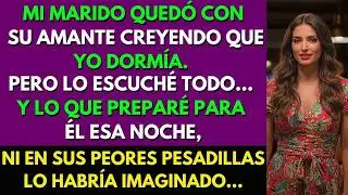 Mi Marido Quedó con su Amante Creyendo que Yo Dormía, Escuché Todo y Planeé Mi Venganza