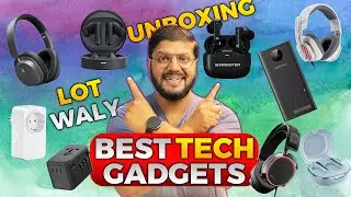Top Tech Gadgets Lot Unboxing 2025 | Best Budget Items Pakistan!