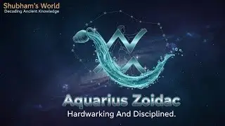 Aquarius Zodiac Sign Explained ♒ | Aquarius Personality & Traits #astrology #aquarius  