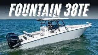 90+ MPH Fountain 38TE!