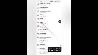 Facebook Video notification On korun# #shorts
