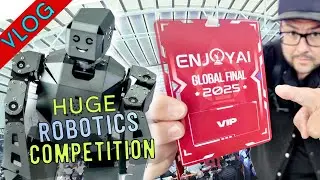 Меня пригласили в Китай на соревнования по робототехнике Enjoy A.I.! Я не ожидал, что это будет н...