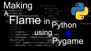 How to make a flame in Python using Pygame