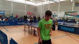 Top Liga SUPER DIVISION 140625 ANGEL JALON VS PEPE RUBI&Ntilde;O Tenis Mesa Cullar Vega GRANADA