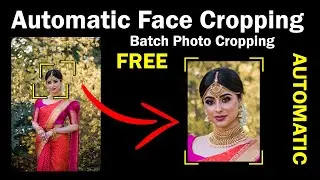 🔥 Auto Face Crop Tool &ndash; Instantly Crop Multiple Photos in Seconds! | Face Detection Software 2025