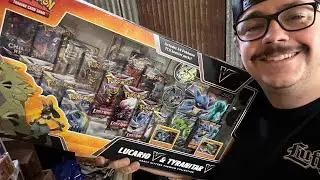 This box truly does have some heavy hitters!! Lucario and tyranitar heavy hitters box opening