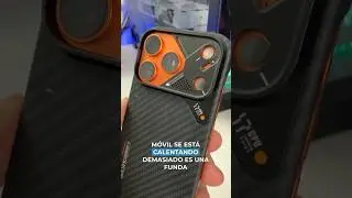 Esta funda AULUMU te avisa de la TEMPERATURA de tu m&oacute;vil!! 🌡️ #smartphone #tecnologia #tech