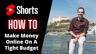 How To Make Money Online For Free - When You're On A Tight Budget #shorts