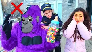Heidi y Zidane juegan a ser policías en una historia para niños: ¡Aventuras divertidas! |😅