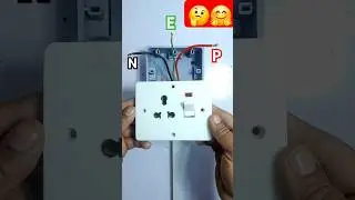 Motor power plug conection #electrical #electrician #connection #shortsviral