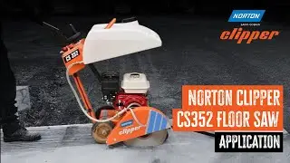 ⚙️ How to Use the Norton Clipper CS352 Floor Saw | Step-by-Step Guide