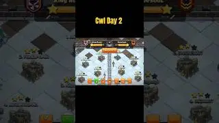 Day 2 #clashofclans #coc #clashchino #clashroyale #shots #gaming #youtube #ytshorts #shorts #games