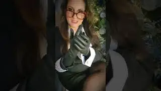 Латексные перчатки и кольцо в комплекте #rtryonhaul #roleplay #highheels