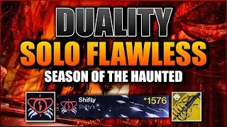 EASILY Solo FLAWLESS Duality Dungeon With A NERFED Solar 3.0 Titan - Destiny 2 Season of the Haunted