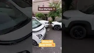 MG Comet EV Size Comparison 🔥 | AIV