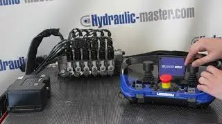 Radio Remote Scanreco 2 Joysticks! #stumpgrinding #stumpgrinder