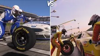 NASCAR Heat Games Comparison (2016 - 2018 PIT Stop Comparison)